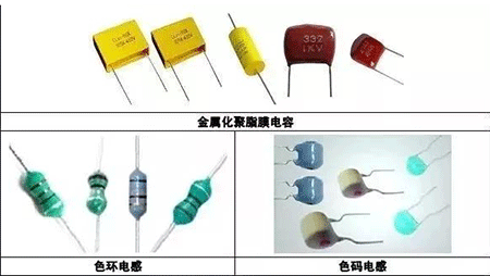 金屬化聚酯膜電容、色環(huán)電感、色碼電感